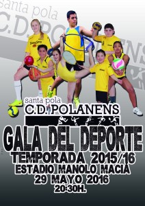 Cartel Gala del Deporte 2016