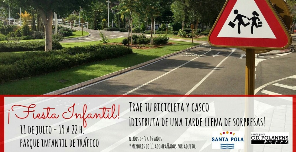 El club colaborará este sábado en la fiesta infantil del Parque de Trafico