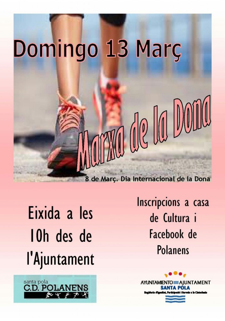 CURSA DE LA DONA. Domingo 13 de marzo
