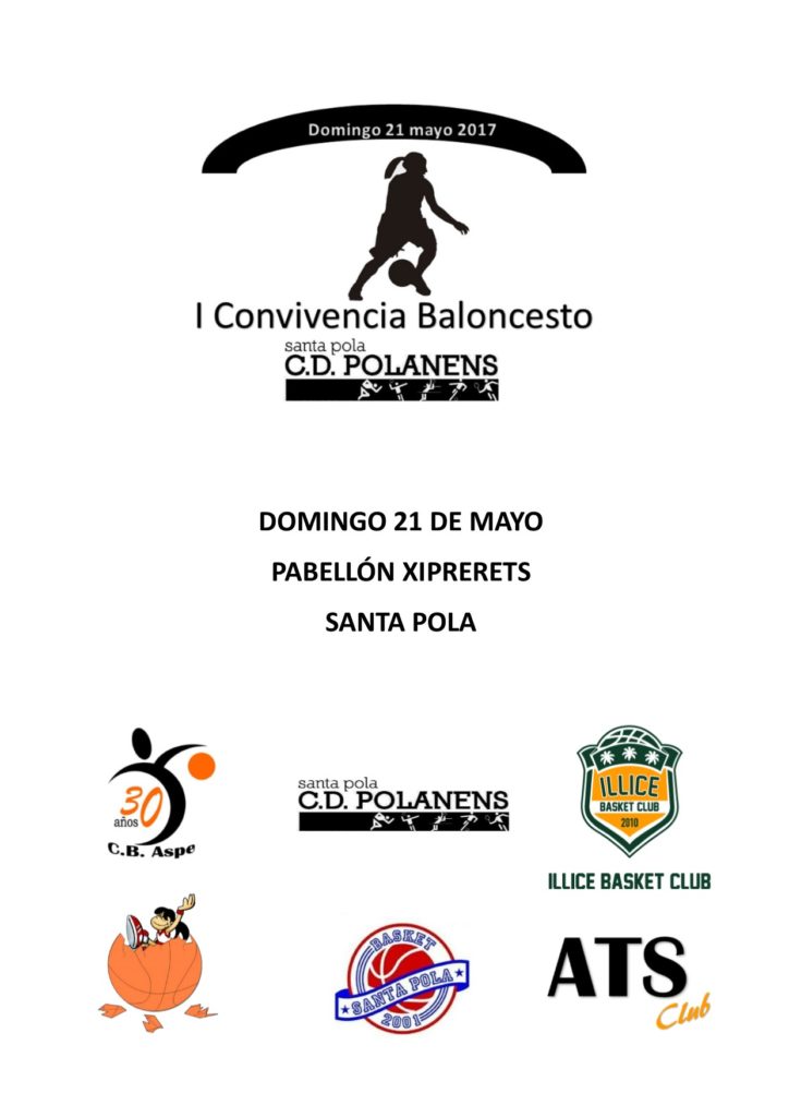I Convivencia baloncesto femenino, domingo 21 de mayo