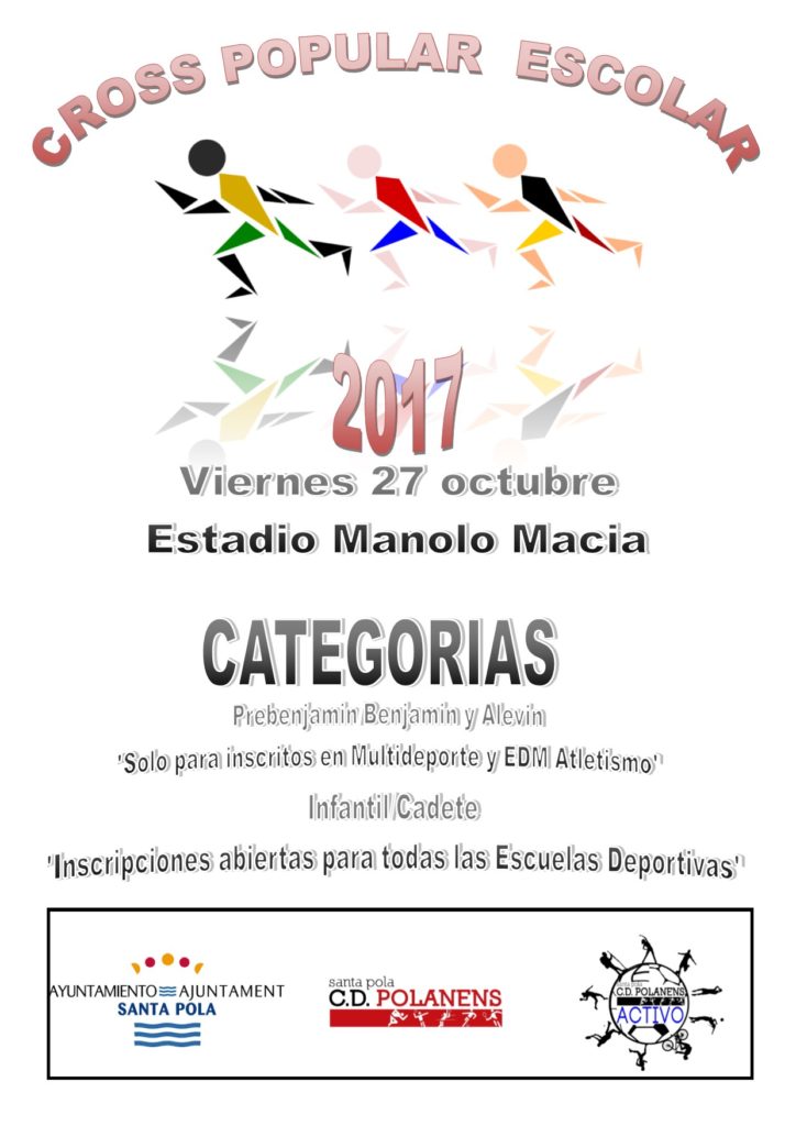 CROSS ESCOLAR POPULAR 2017