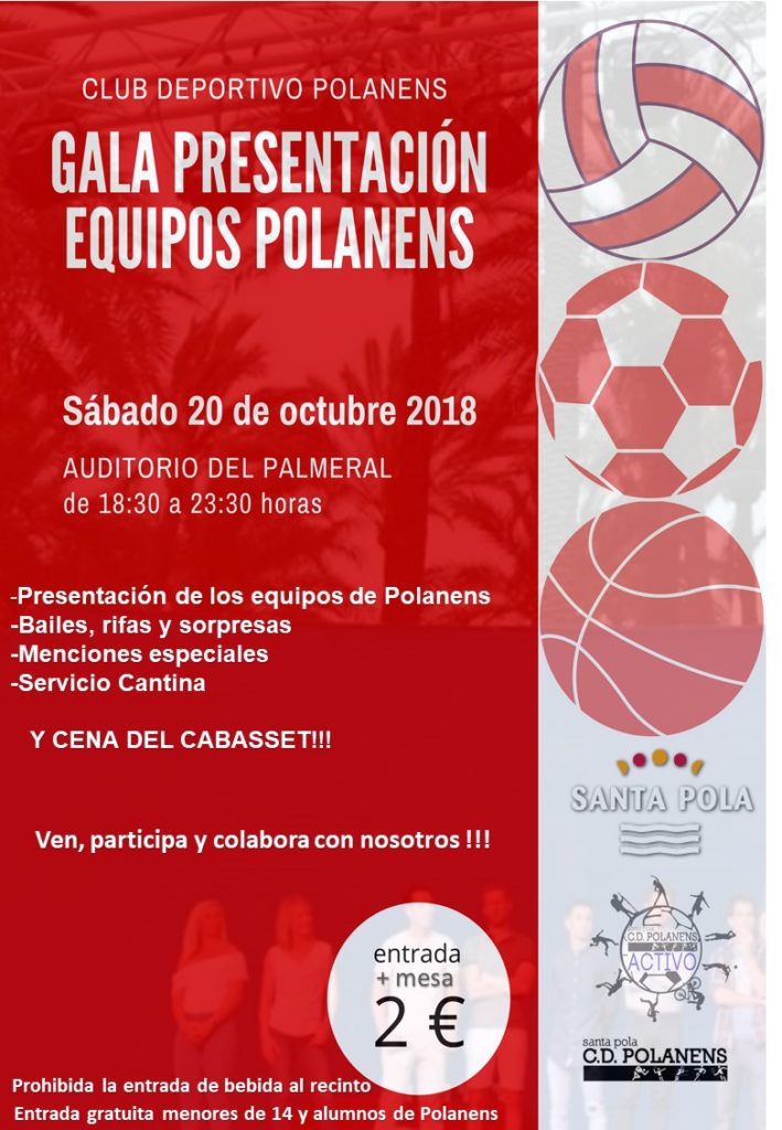 GALA PRESENTACIÓN EQUIPOS POLANENS
