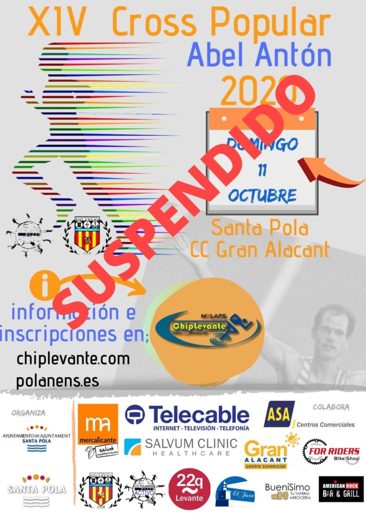 Suspensión definitiva XIV Edición Popular Abel Antón