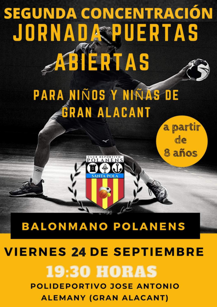 Gran éxito de participación en la Jornada de Puertas abiertas de balonmano en Gran Alacant