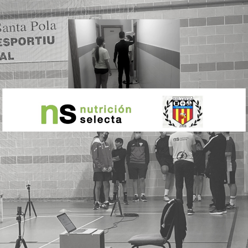 La empresa de salud y rendimiento deportivo «Nutrición Selecta» colabora con Polanens realizando prueba y mediciones de rendimiento deportivo y nutrición