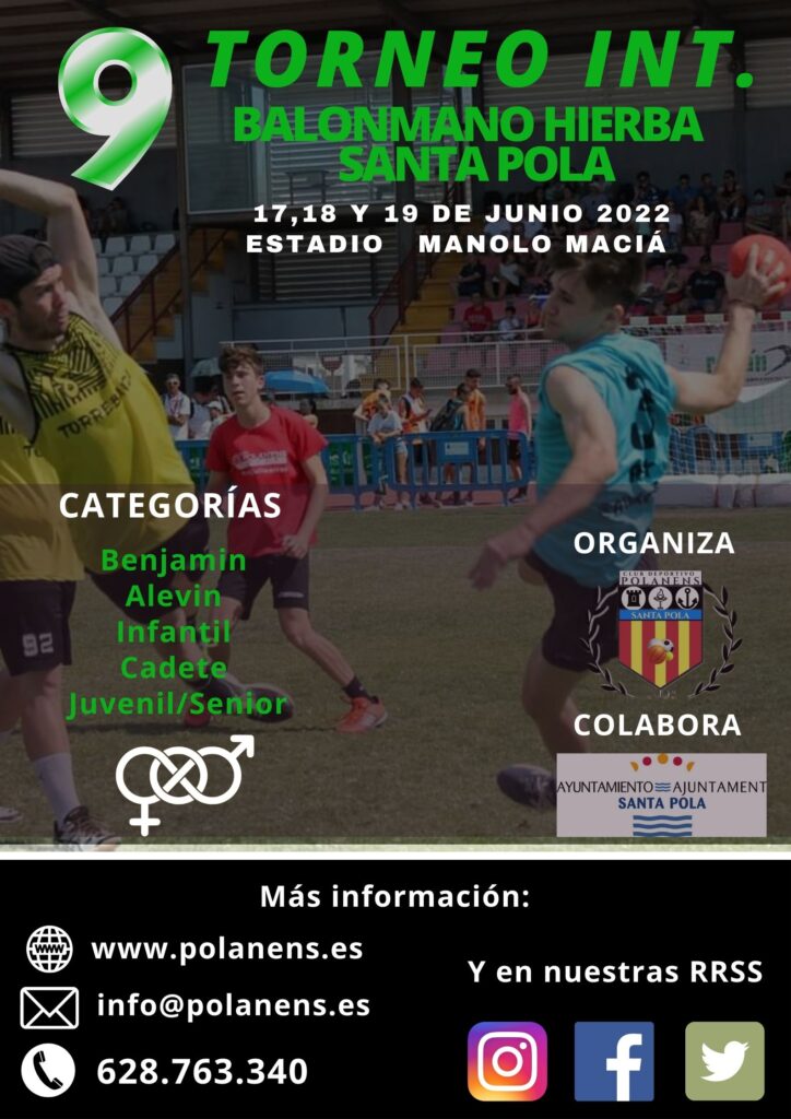 9 Torneo Balonmano Hierba Santa Pola