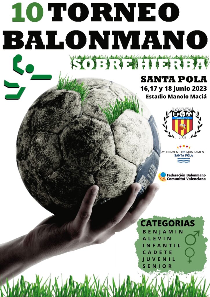 CALENDARIOS 10º TORNEO BALONMANO HIERBA SANTA POLA