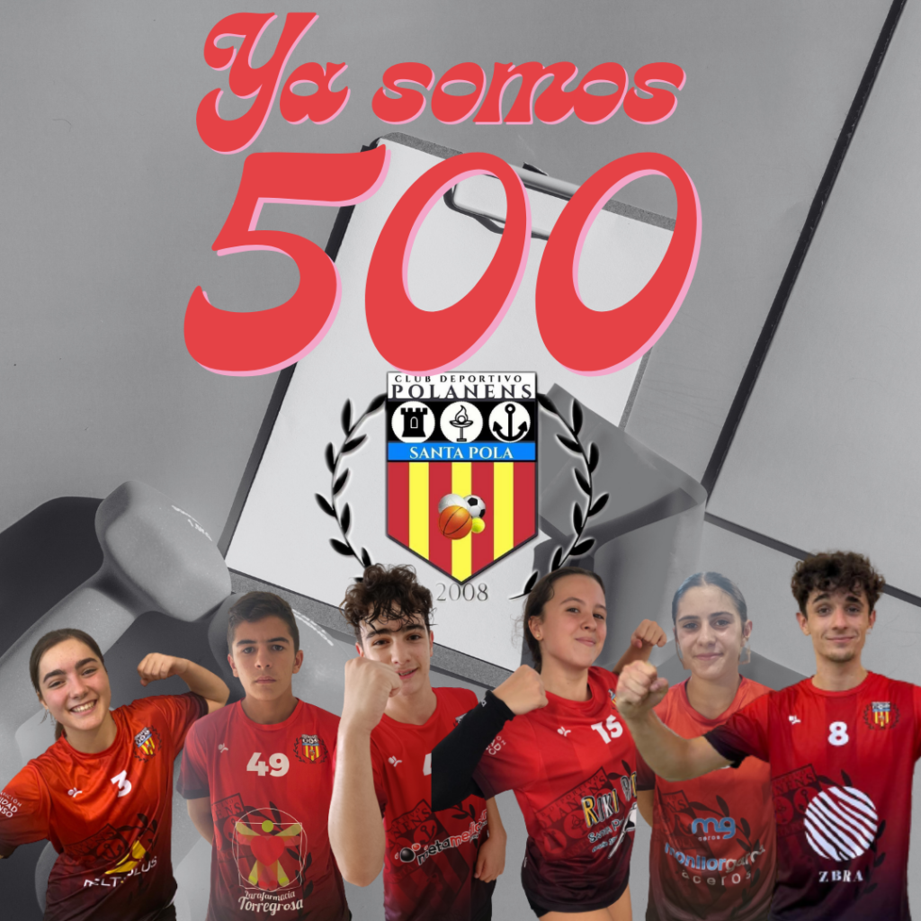 Ya somos 500!!
