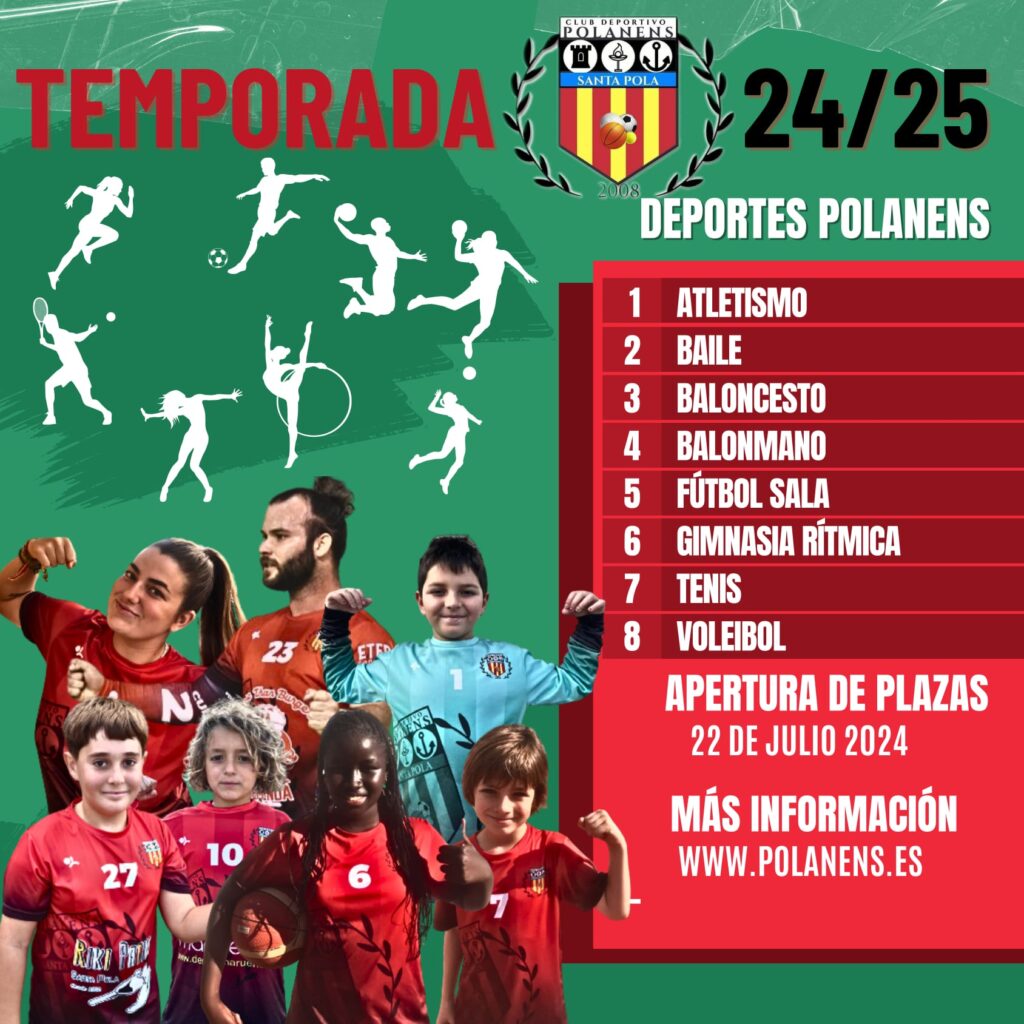 INSCRÍBETE EN NOVIEMBRE A POLANENS
