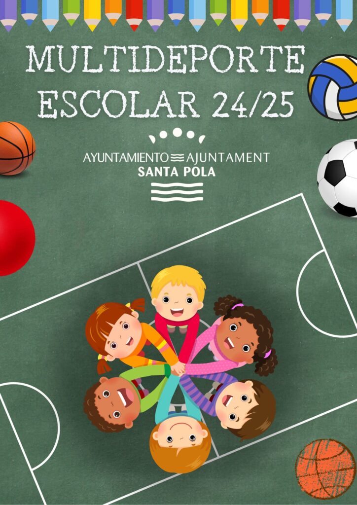 ABIERTAS LAS PLAZAS PARA EL MULTIDEPORTE MUNICIPAL 24-25