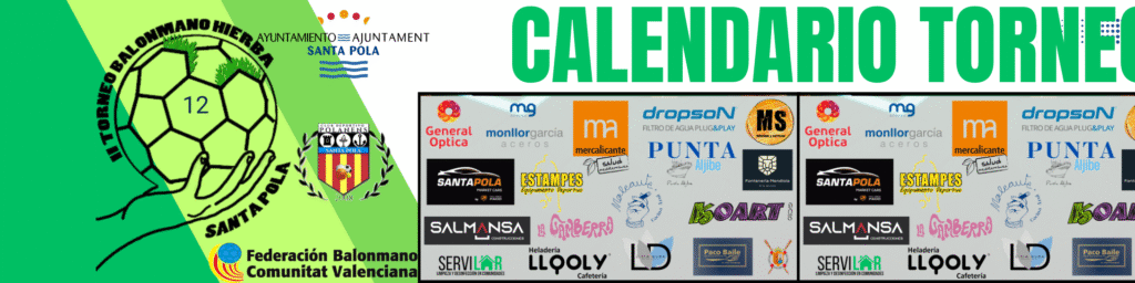 COMPETICIÓN 12 TORNEO BALONMANO HIERBA SANTA POLA