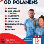 INSCRIPCIÓN DEPORTES POLANENS TEMP 25-26
