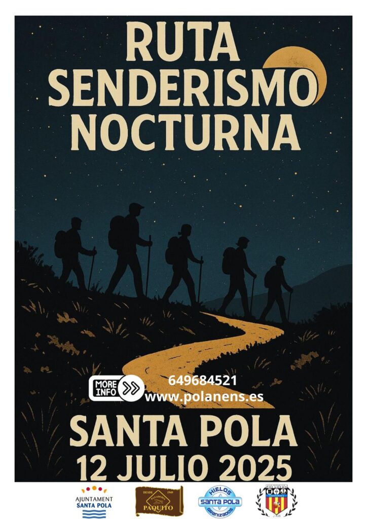 ABIERTAS LAS INSCRIPCIONES PARA LA 12 RUTA NOCTURNA SANTA POLA