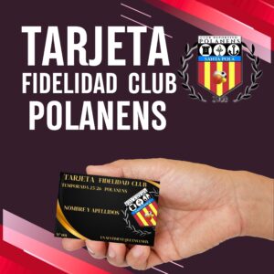 TARJETA FIDELIDAD CLUB POLANENS