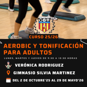 AEROBIC Y TONIFICACIÓN PARA ADULTOS