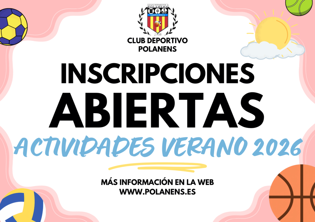 CAMPAÑA ACTIVIDADES VERANO 2026 CLUB DEPORTIVO POLANENS