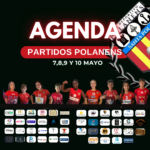 AGENDA EQUIPOS POLANENS 7,8,9 Y 10 MAYO