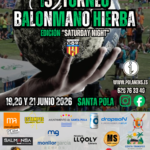 CALENDARIOS Y HORARIOS COMPETICIÓN. 13 TORNEO BALONMANO HIERBA SANTA POLA